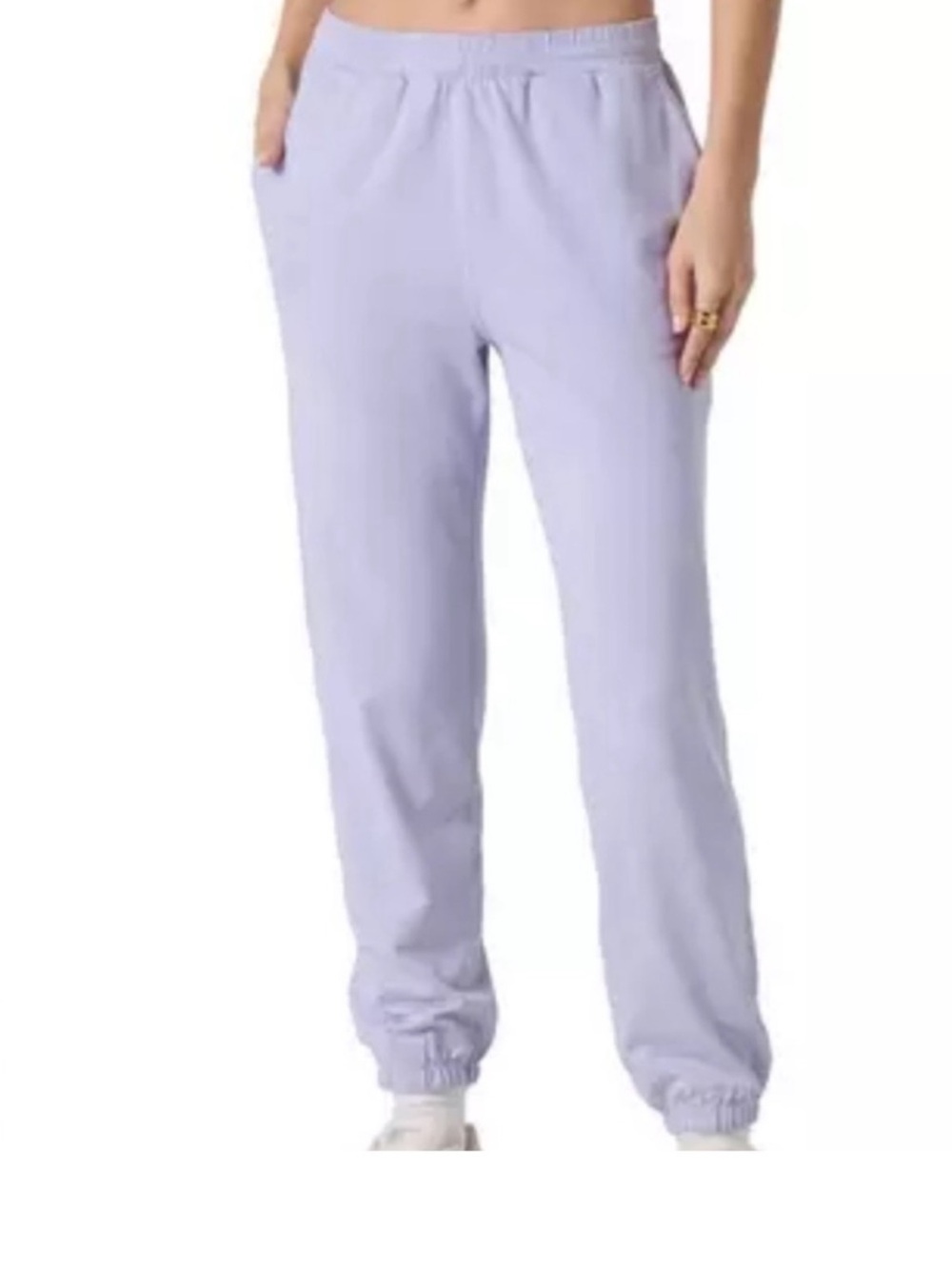 Vuori Women’s Lavender Mist Heather Boyfriend Joggers Medium